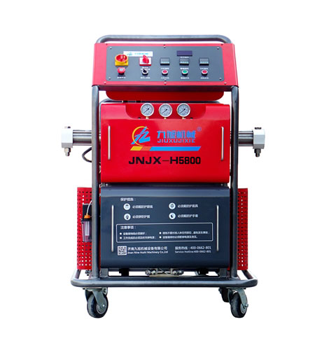 進(jìn)口聚脲噴涂機(jī)噴涂聚脲的優(yōu)點(diǎn)(圖1) JNJXH5800液壓聚脲噴涂機(jī)